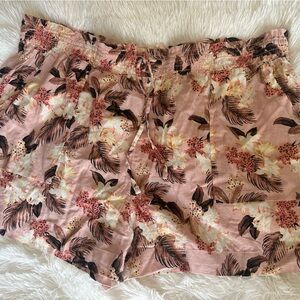 Linen Casual Shorts with String and Pockets